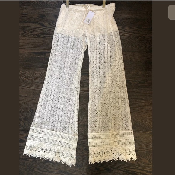 l*space Pants - The Collection by L Space S Ivory Pants Cover Up